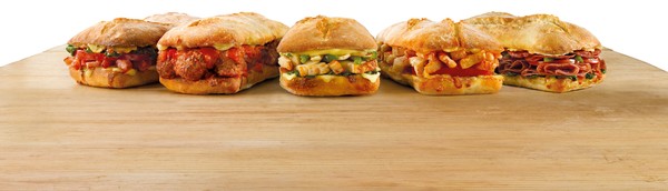 Domino's Oven Baked Sandwiches range